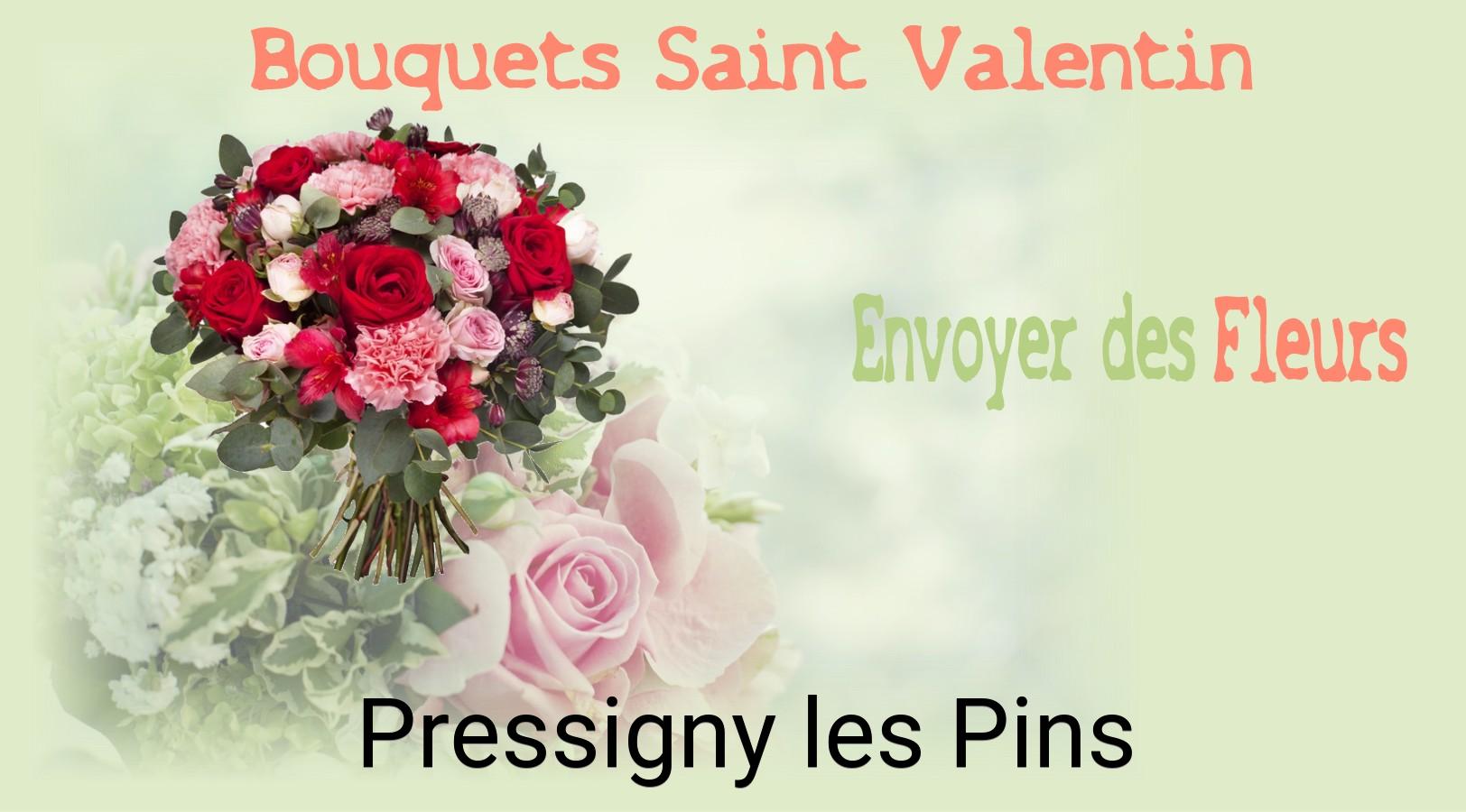 Roses de Saint-Valentin livrées à Pressigny-les-Pins